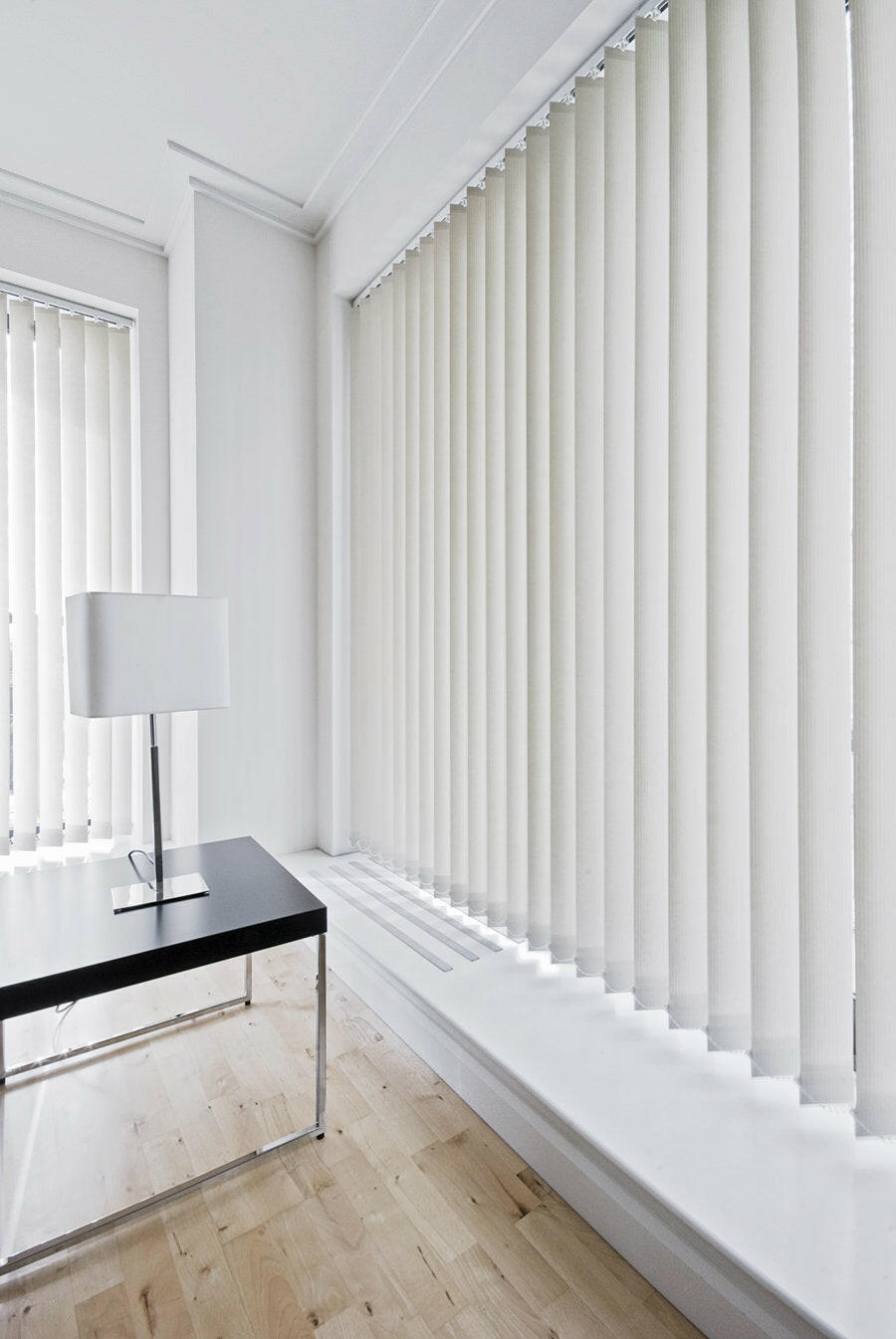 VERTICAL BLINDS.