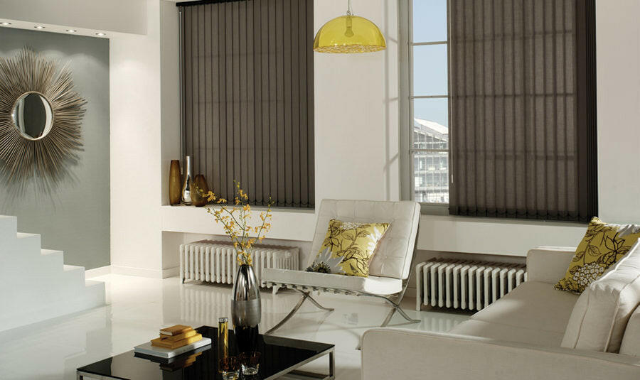 VERTICAL BLINDS.