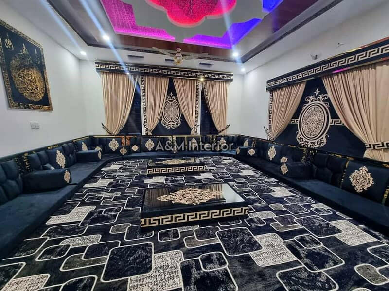 TRADITIONAL ARABIC MAJLIS.