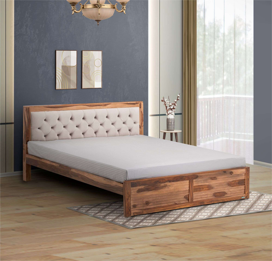 KING SIZED BED.
