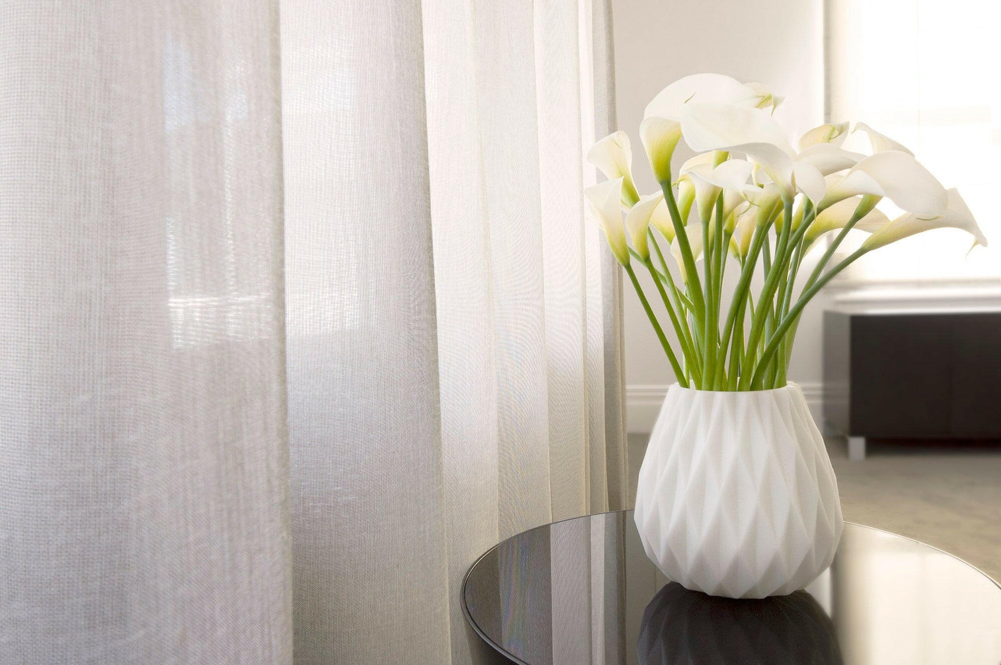 SHEER CURTAINS.