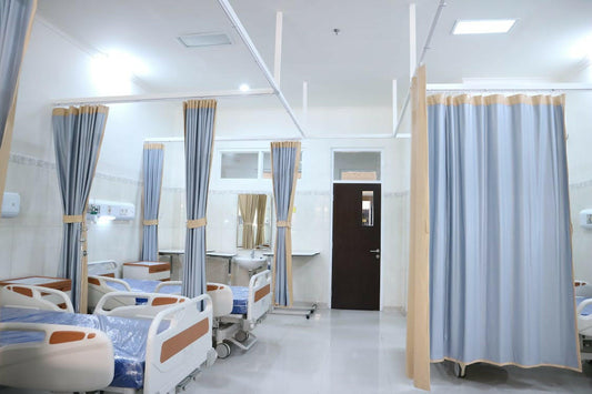HOSPITAL CUBICLE CURTAINS.